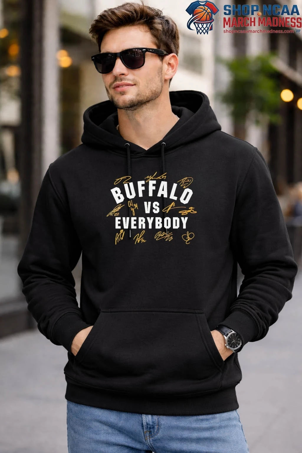 Buffalo Hockey Vs Everybody T Shirt