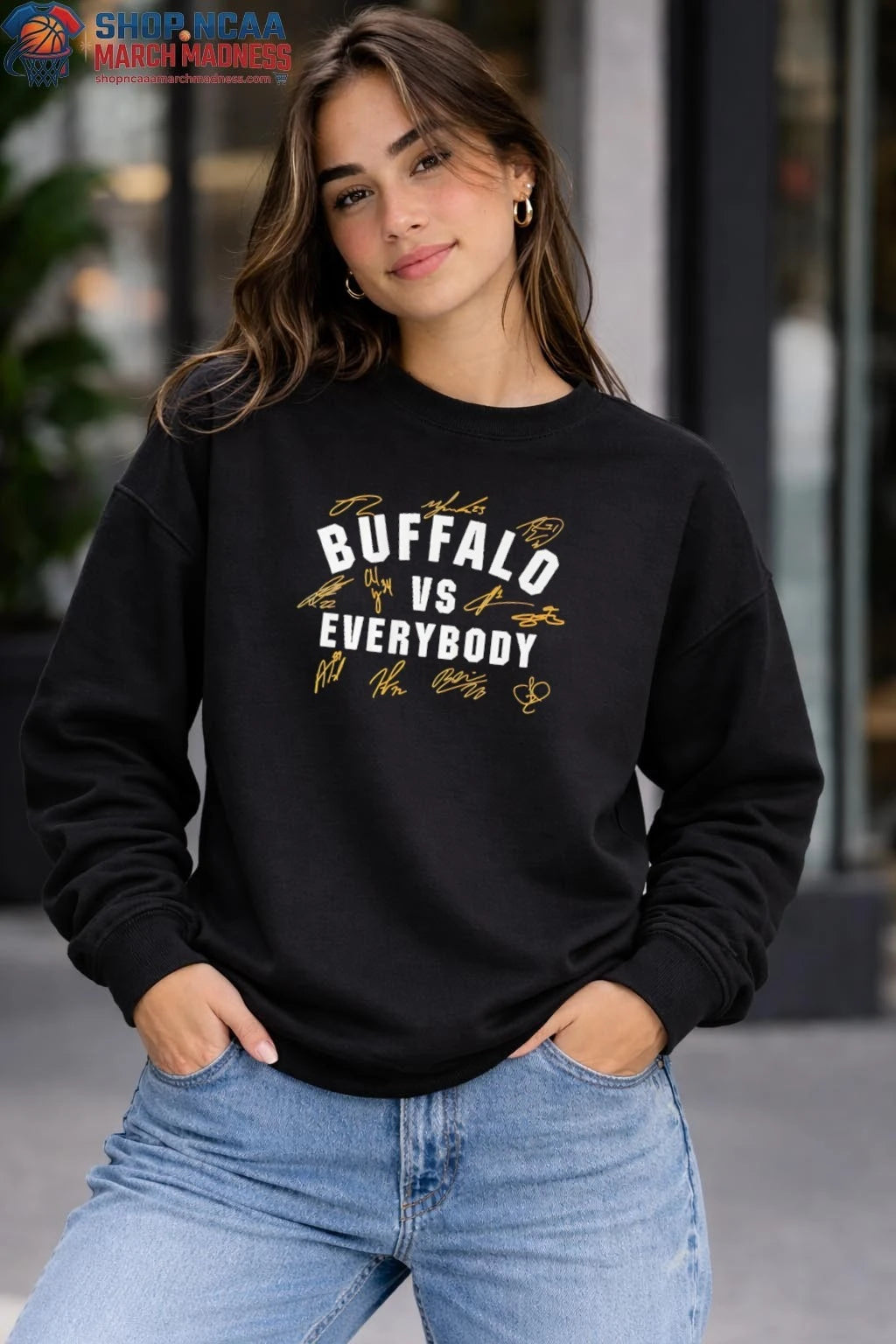 Buffalo Hockey Vs Everybody T Shirt