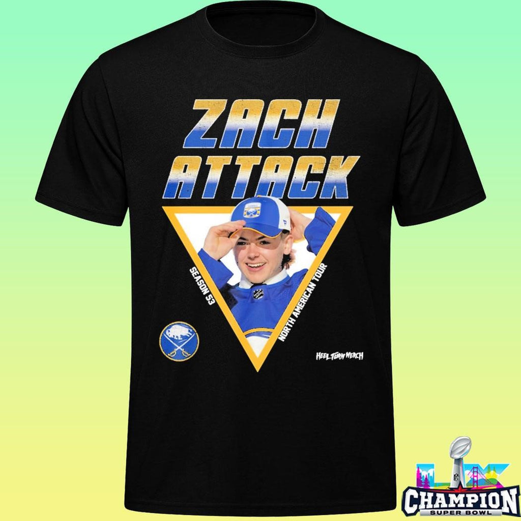 Buffalo Sabres Alexander Zach Benson North American Tour Shirt