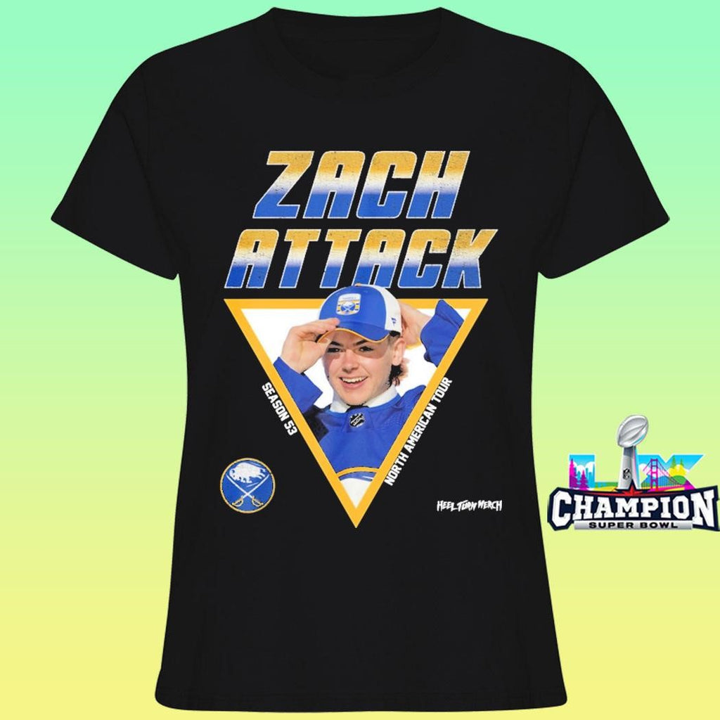Buffalo Sabres Alexander Zach Benson North American Tour Shirt