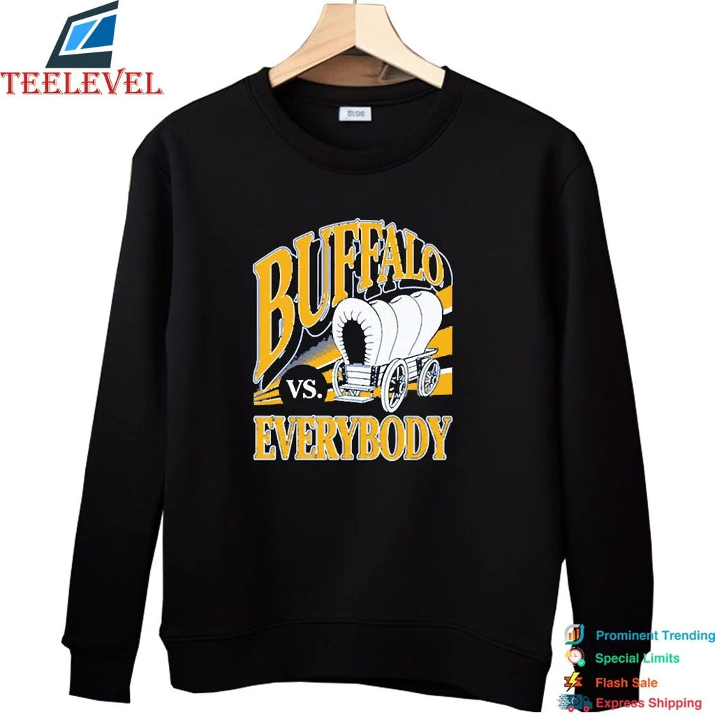 Buffalo Sabres Vs. Everybody Covered Wagon Shirts