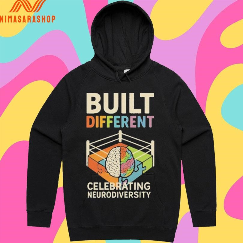 Built Different Celebrating Neurodiversity Shirts