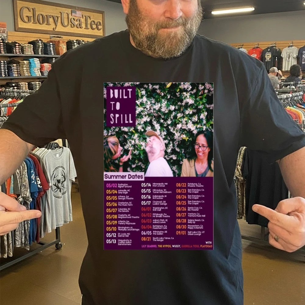 Built To Spill Summer Dates Tour 2026 Poster Shirt