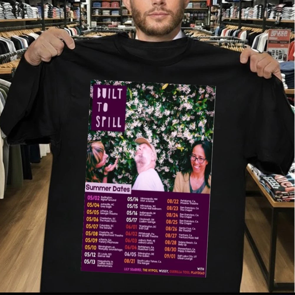 Built To Spill Summer Dates Tour 2026 Poster Shirt