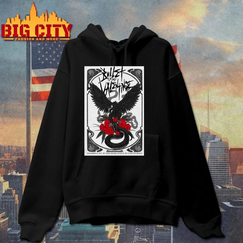 Bullet For My Valentine November 29 2025 Ciudad De Mexico Poster shirt