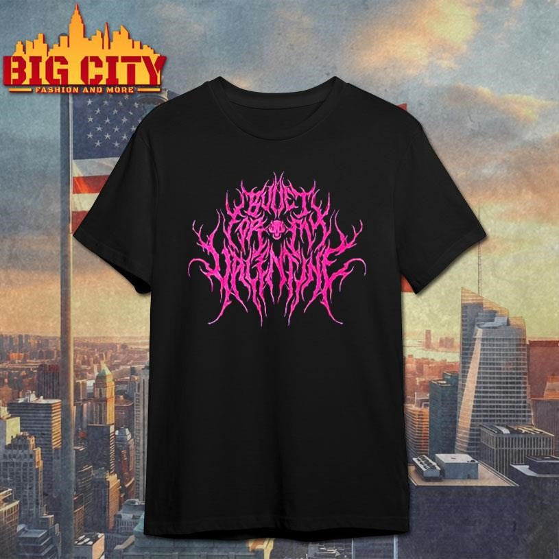 Bullet For My Valentine Skull Logo New Shirt