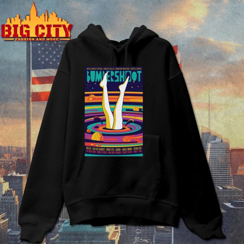 Bumbershoot Arts And Music Festival Aug 30-31 2025 Labor Day weekend at Seattle Center Poster Shirts