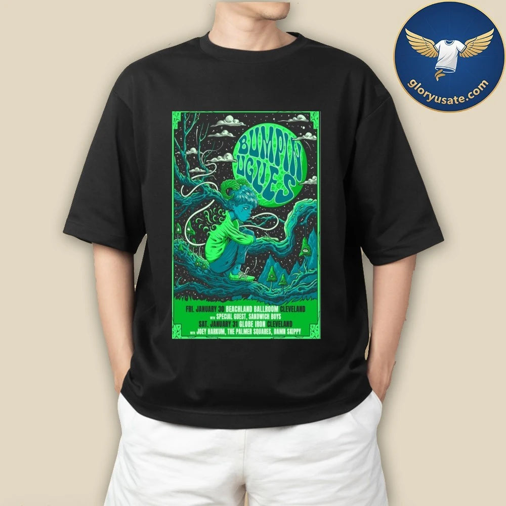 Bumpin Uglies Cleveland, Ohio January 30-31 2026 Concert Poster Shirt