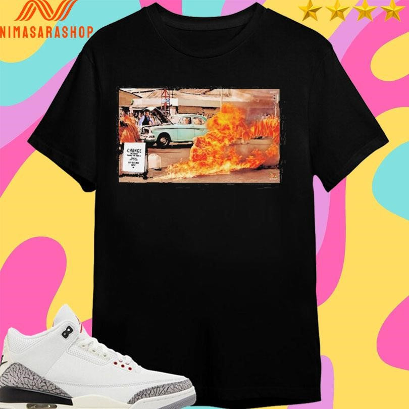 Burning Monk Max Keiser And Stacy Herbert Shirts