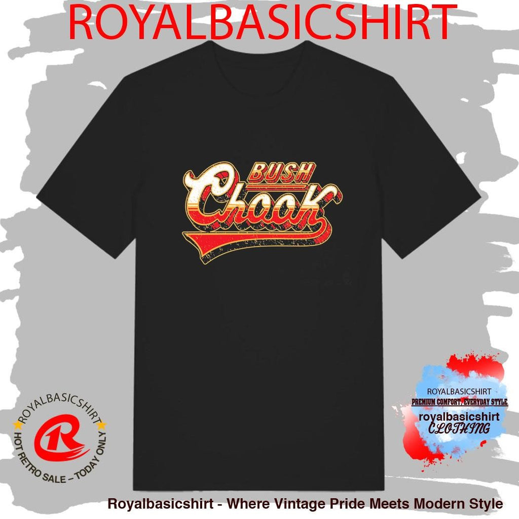 Bush Chook Old School Logo Shirt