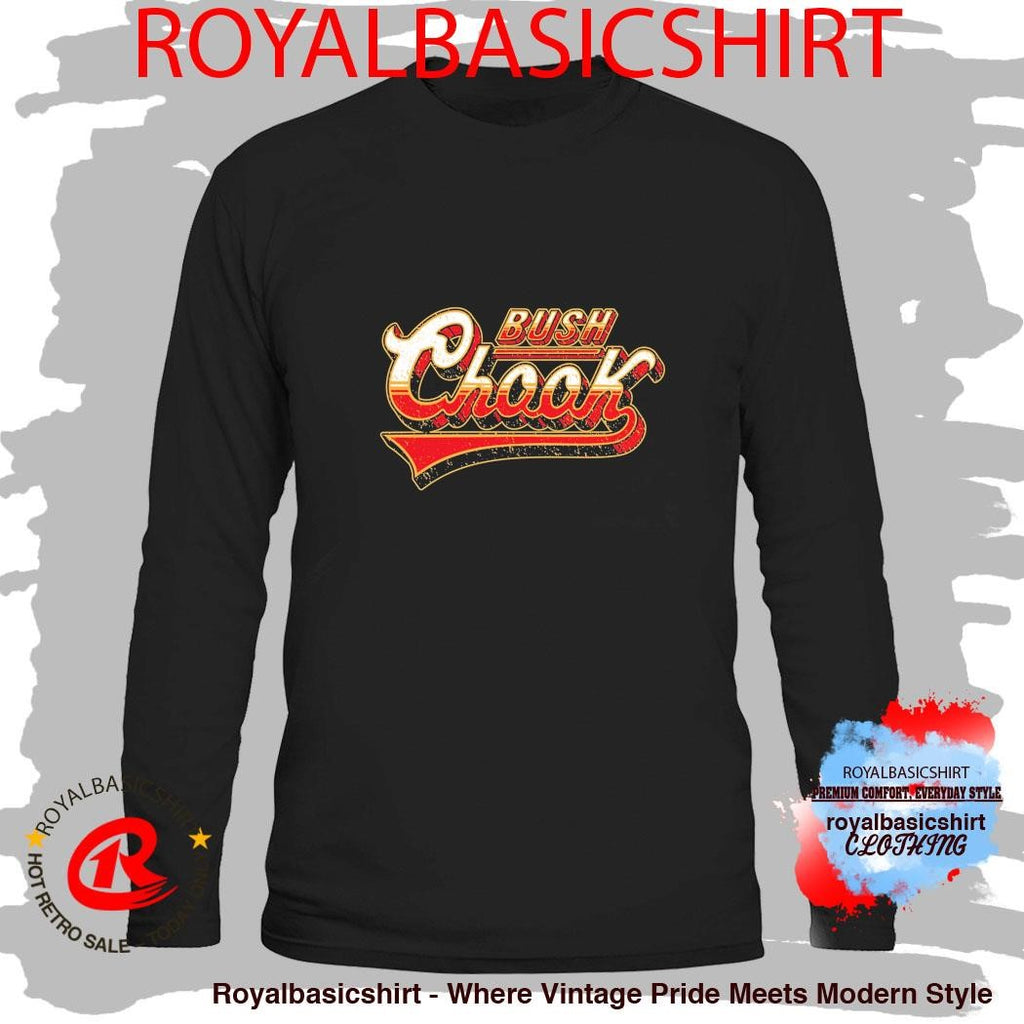 Bush Chook Old School Logo Shirt