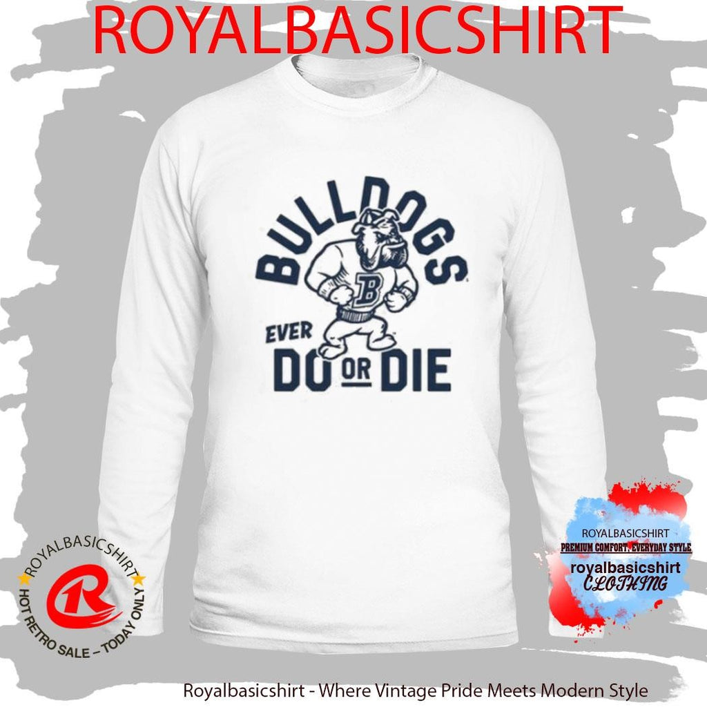 Butler Bulldogs Ever Do Or Die Retro Mascot Shirt