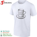 Butterfly teacup and saucer sketch shirt