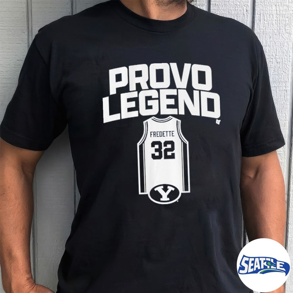 Byu Basketball Jimmer Fredette Provo Legend Number 32 shirt