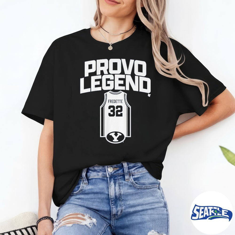 Byu Basketball Jimmer Fredette Provo Legend Number 32 shirt