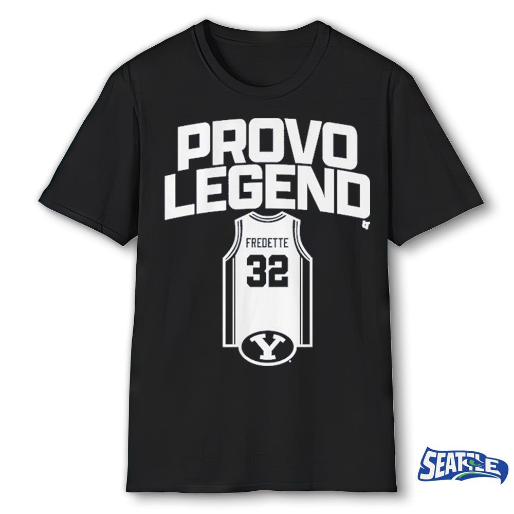 Byu Basketball Jimmer Fredette Provo Legend Number 32 shirt