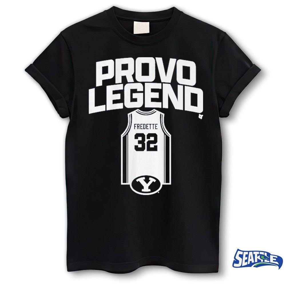 Byu Basketball Jimmer Fredette Provo Legend Number 32 shirt