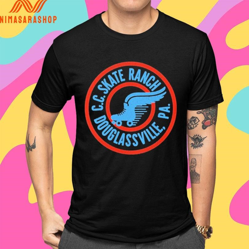 C.C. Skate Ranch Douglassville, Pa Logo Shirts