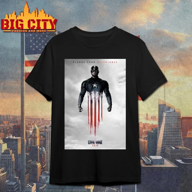 CAPTAIN AMERICA CIVIL WAR New Poster Shirt