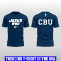 CBU Baseball JESUS WON Shirt