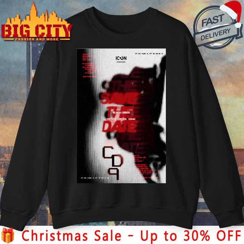 CD9 Band Pepsi Center Mexico City Nov 16 2025 Show Poster Shirt