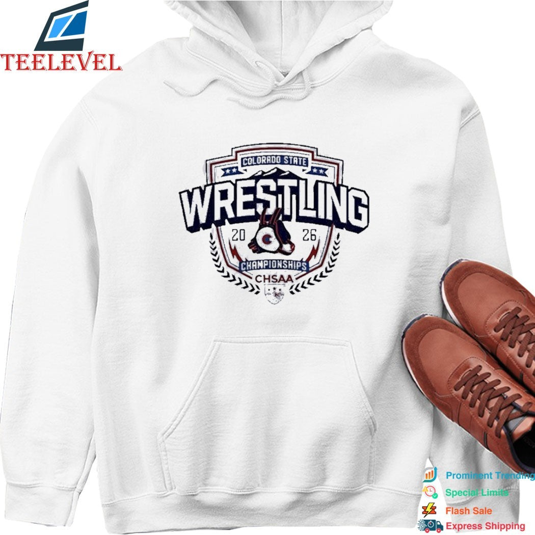 CHSAA Colorado State Championships Wrestling 2026 T-shirts