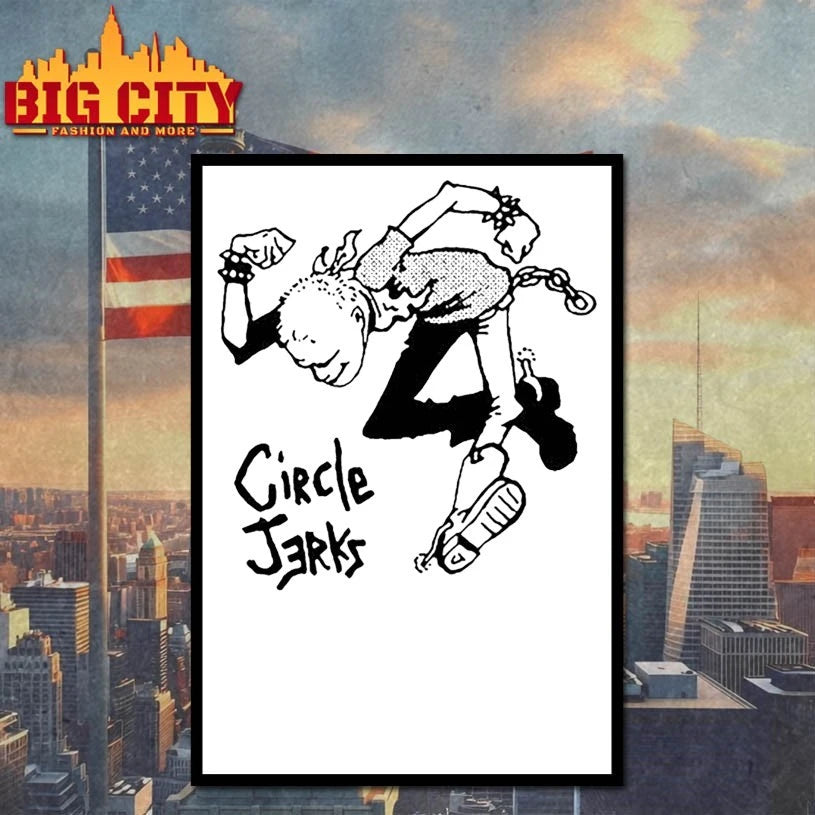 CIRCLE JERKS Baseball Tour San Diego, CA 2025 Shirts