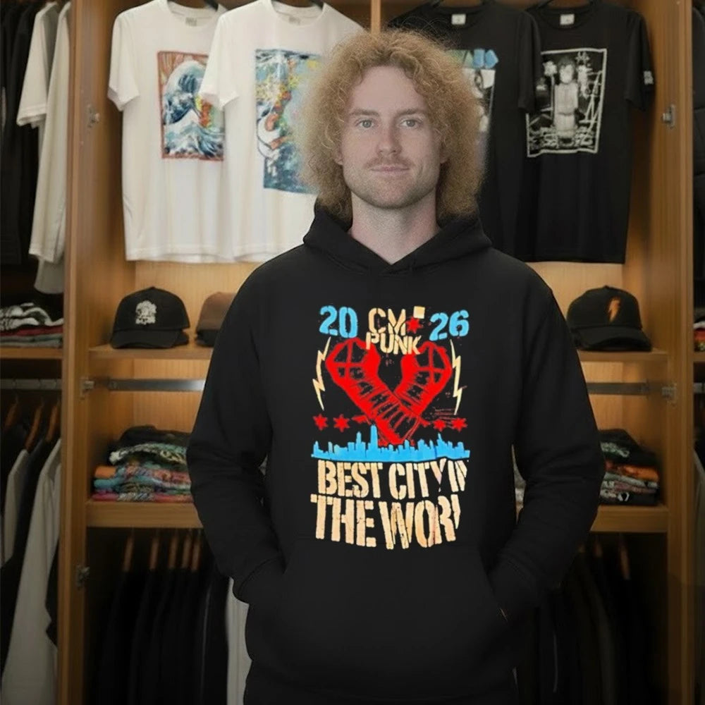 CM Punk Best City in the World 2026 shirt