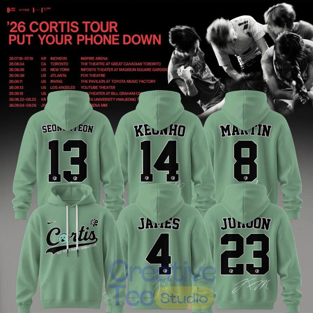 CORTIS Put Your Phone Down Tour 2026 Special Hoodie