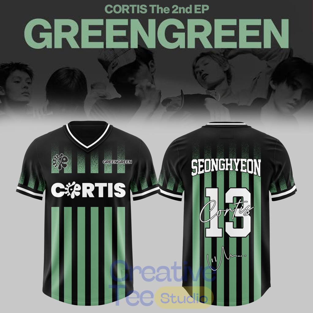 CORTIS The 2nd EP GREENGREEN Special Football Jersey