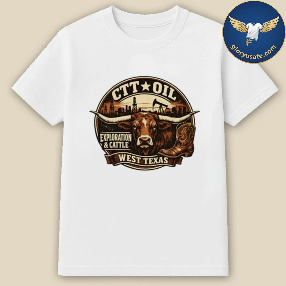 CTT Oil Exploration and Cattle T-Shirt
