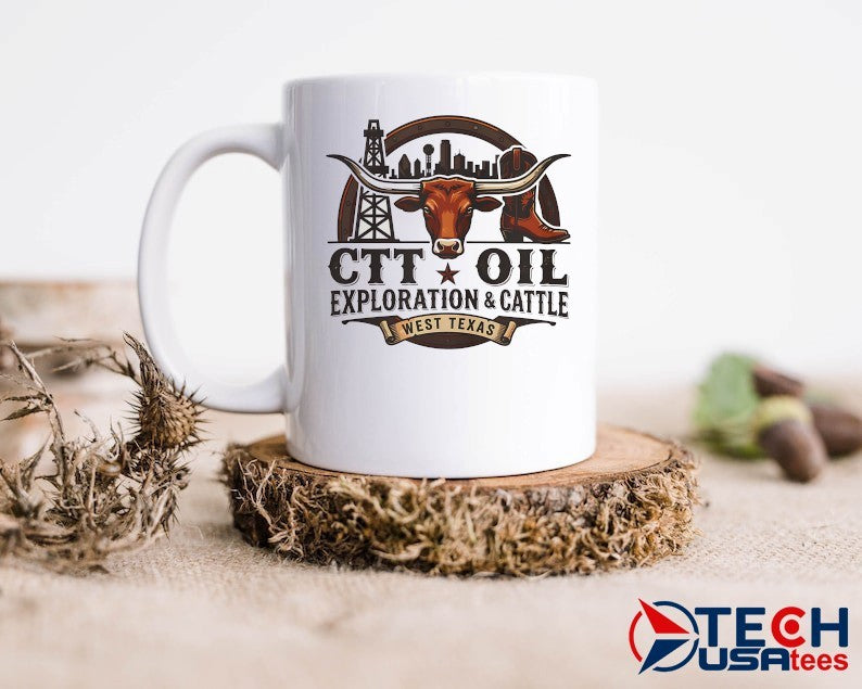 CTT Oil Exploration and Cattle shirt