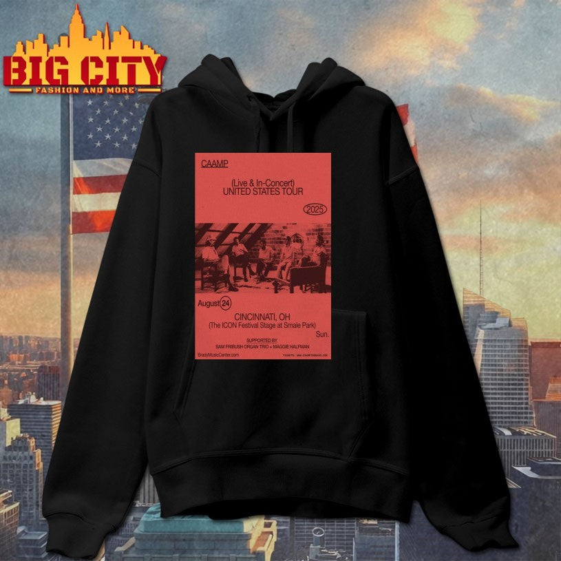 Caamp Aug 24, 2025 Smale Park, Cincinnati, OH Poster Shirt