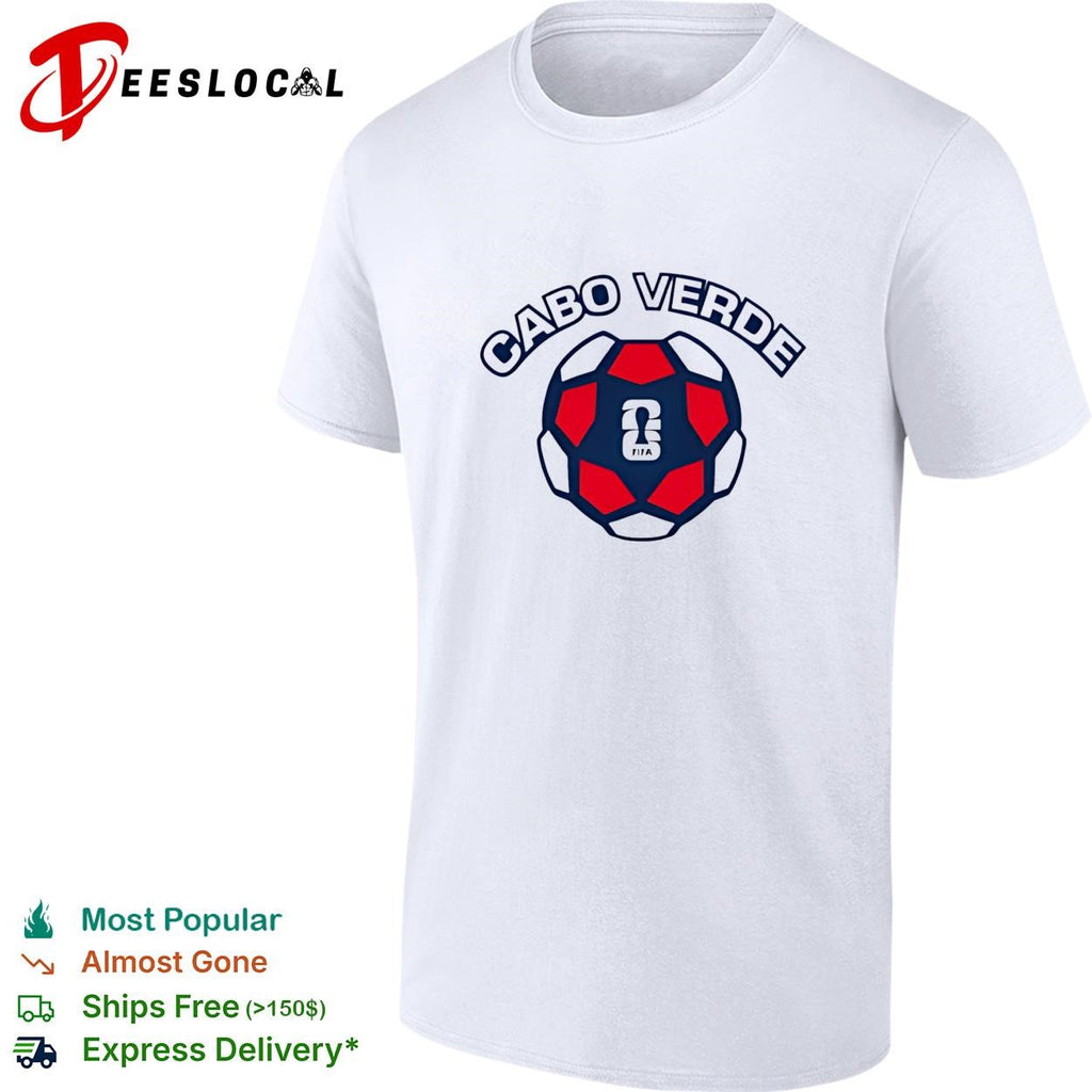 Cabo Verde soccer ball FIFA shirt