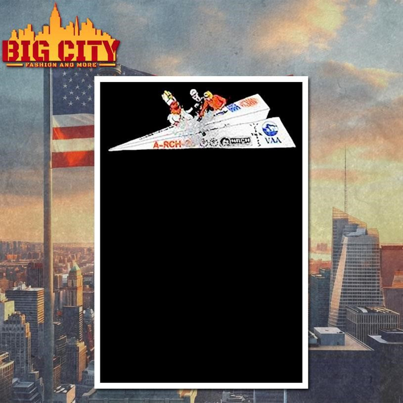 Cactus Jack X Virgil Abloh Arch Paper Plane Shirt