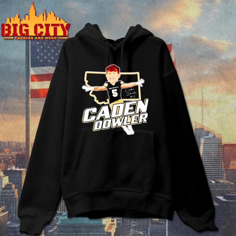 Caden Dowler Montana State Cartoon Shirt