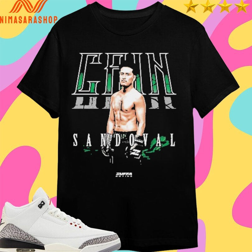 Cain Sandoval Zuffa Boxing Name Repeat Shirts