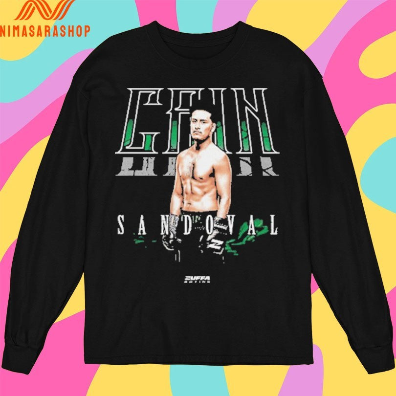 Cain Sandoval Zuffa Boxing Name Repeat Shirts
