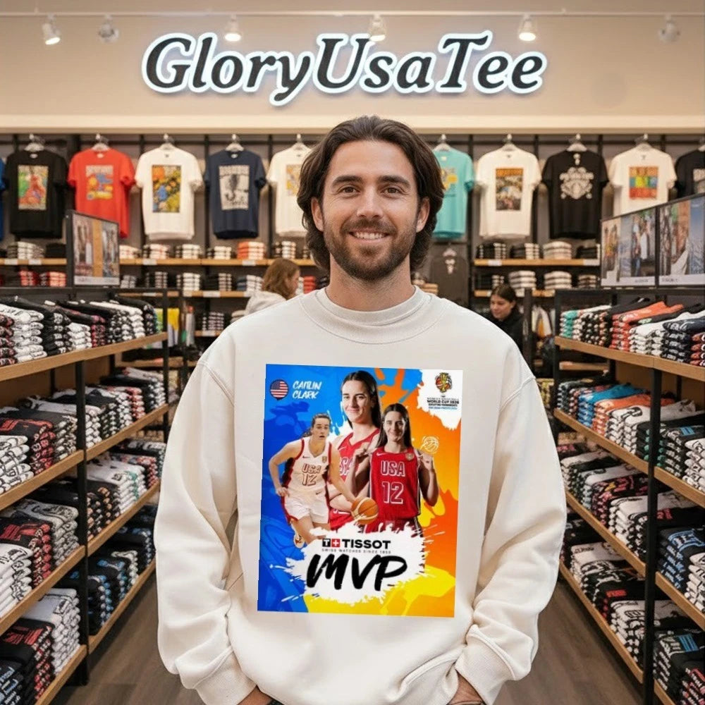 Caitlin Clark Named TISSOT MVP At FIBA s Basketball World Cup 2026 Qualifying Tournament Shirt
