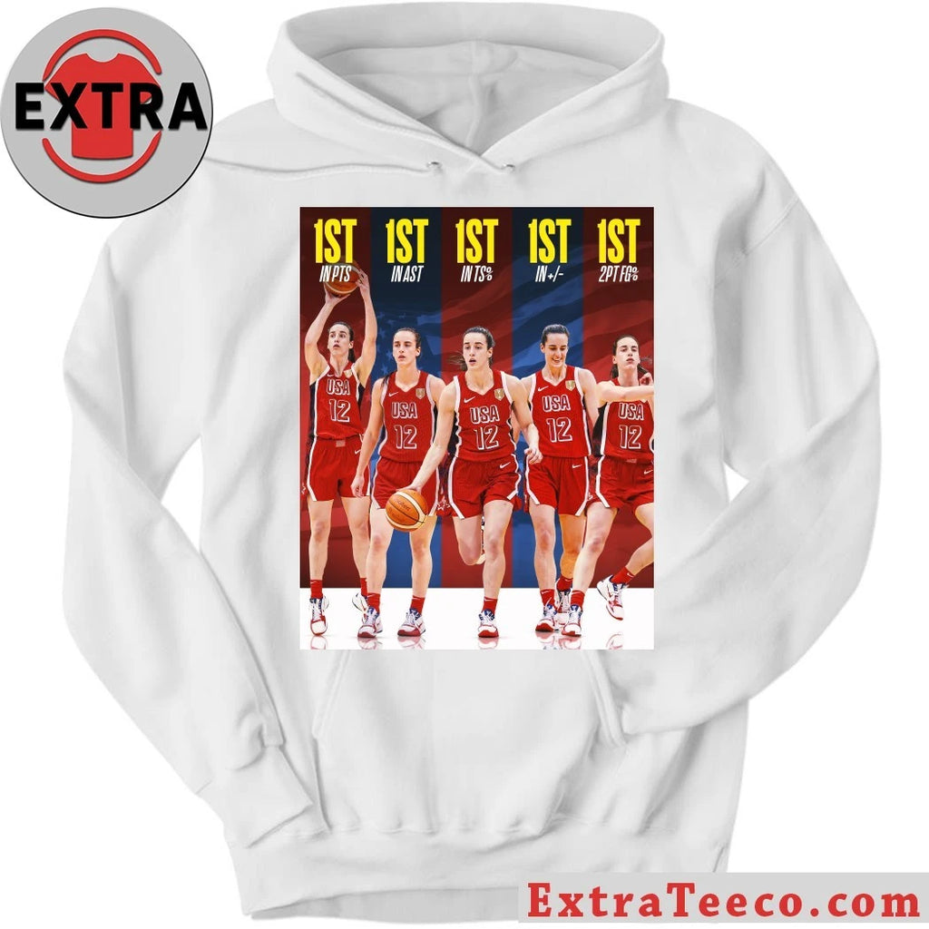 Caitlin Clark has been running the show for Team USA, and the numbers back it up Shirt