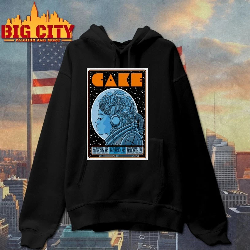 Cake Sept 26, 2025 Oceans Calling 2025 Ocean City, Maryland Poster shirts