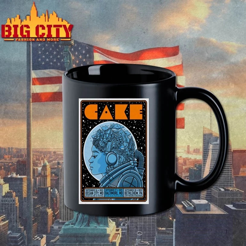 Cake Sept 26, 2025 Oceans Calling 2025 Ocean City, Maryland Poster shirts
