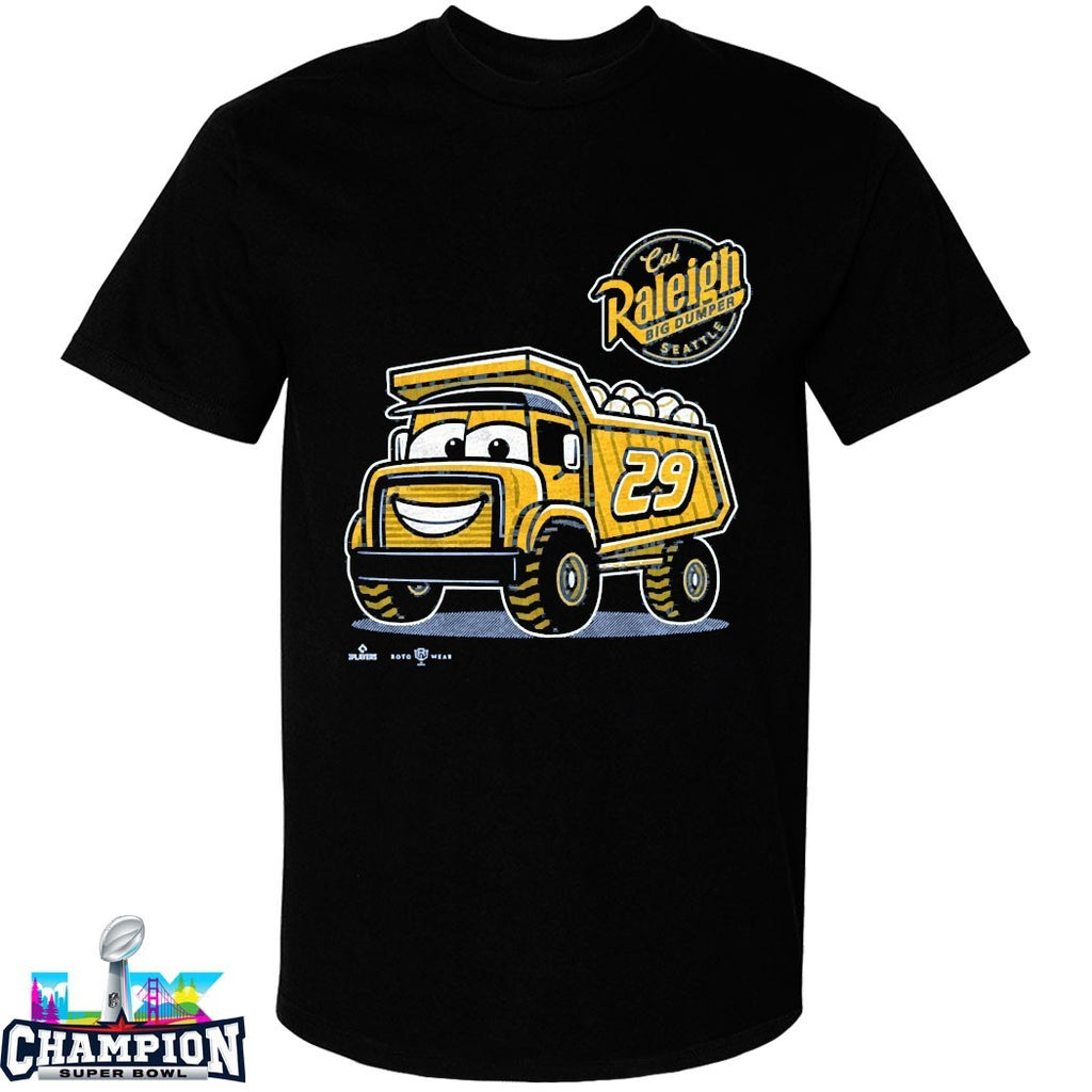 Cal Raleigh Big Dumper Seattle Mariners T-shirts