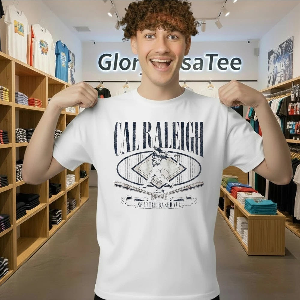 Cal Raleigh Seattle Baseball Diamond Standouts Shirt