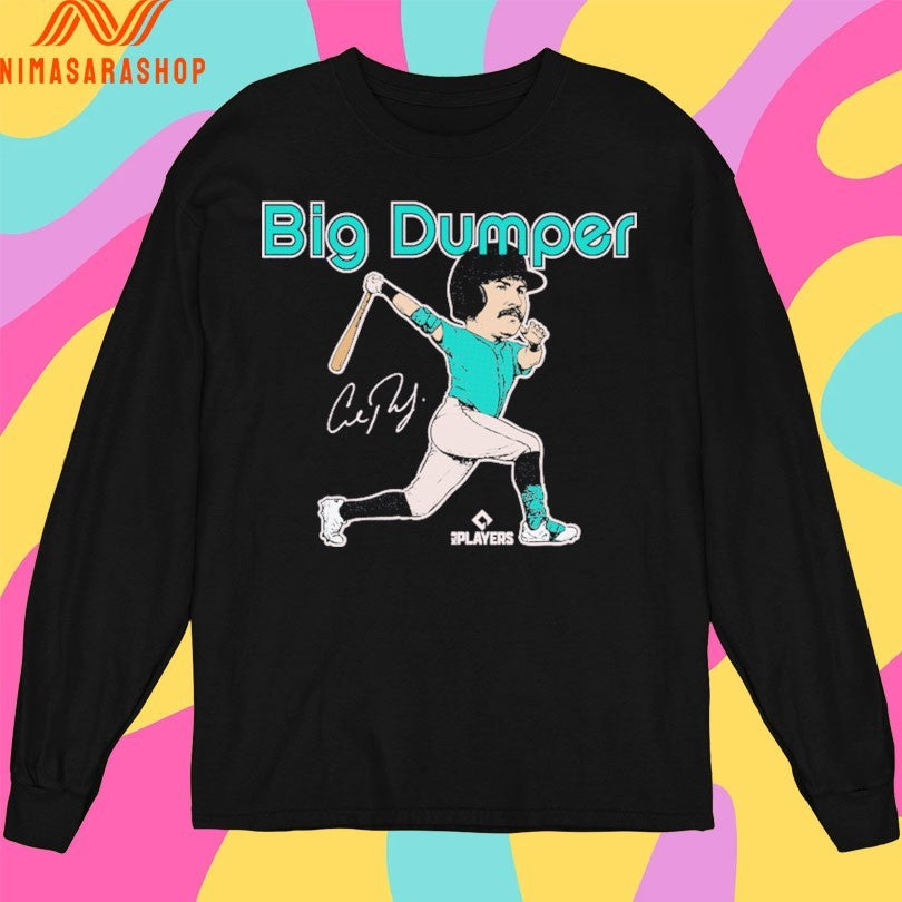 Cal Raleigh Seattle Mariners Mlb Big Dumper Signature Shirts