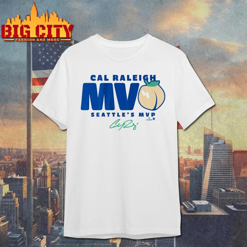 Cal Raleigh Seattle’s MVPeach Shirt