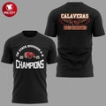 Calaveras Redhawks 2025 State Division 5-A Champions Two Sided Shirt