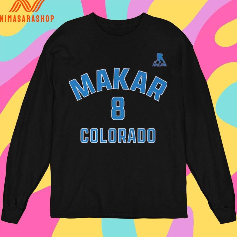 Cale Makar 8 Colorado Shirts