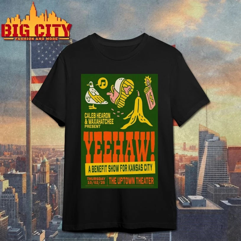 Caleb Hearon And Waxahatchee 10.2.2025 Uptown Theater In Kansas Poster shirts