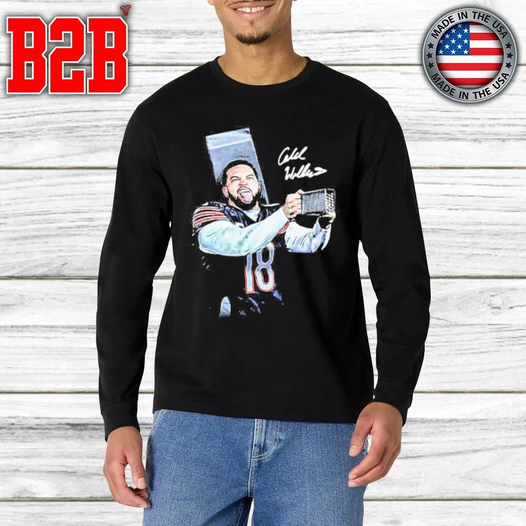 Caleb Williams Cheese Grater Chicago Football Shirt
